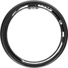 OEM Smart Ring R11M - išmanusis plieno žiedas su įkrovimo dėžute, 8 dydis (18,1 mm), juodas