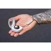OEM Smart Ring R11M - išmanusis plieno žiedas su įkrovimo dėžute, 8 dydis (18,1 mm), juodas