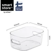 SMARTSTORE Daiktadėžė 10490, skaidri, 14.5 x 9.5 x 6 cm