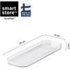 SMARTSTORE Dangtis daiktadėžei 11390, skaidri, 29 x 10 x 2 cm