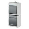 socket and switch block ELEKTRO-PLAST AQUANT