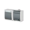 Socket and switch block ELEKTRO-PLAST AQUANT