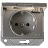 Kištukinis lizdas VILMA XP500, metalo spalvos, IP44