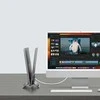 SODI gravitacinis stovas skirtas Apple MacBookaMS-300 sidabro spalvos