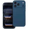 OEM dėklas, skirtas iPhone 17 Pro Max / 18 Pro Max (žemas kameros kraštas), minkštas, tamsus, mėlynas