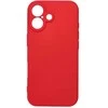 OEM dėklas, skirtas iPhone 17, minkštas, raudonas