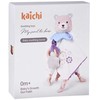 Jokomisiada Soft Cuddle Toy TEDDY with Blanket and Teether – Baby Gift ZA5879