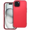 OEM dėklas, skirtas iPhone 15, minkštas, raudonas