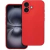 Forcell OEM dėklas, skirtas iPhone 16, minkštas, raudonas