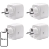 SONOFF S61s Matter External Plug via Wi-Fi, 4-Pack