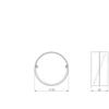 Kondicionierius Ventiliacijos tarpmovė EUROPLAST AV125, D125 mm