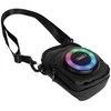 „Bluetooth“ garsiakalbis, 8W, 3 val., krepšio formos, 1,5 l, Hoco HC41, juodas