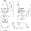 Bemondi SPECTRUM ergonomic office chair juodas