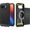 Spigen Rugged Armor Mag MagSafe dėklas, skirtas Google Pixel 9A – Matinis Juodas