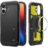 Spigen Tough Armor "T" MagSafe dėklas skirtas Apple iPhone 17 – juodos spalvos