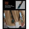 Spigen DA30M Universal Lanyard Strap Crossbody juodos spalvos