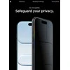 Ekrano apsauginis stiklas Spigen Glass tR EZ Fit (Privacy) 2 Pack, transparency - iPhone Air