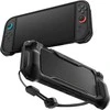 „Spigen Rugged Armor“ dėklas, skirtas „Nintendo Switch 2“ – matinis juodas