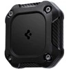 Spigen Tough Armor dėklas skirtas AirTag 1/2 – juodos spalvos