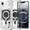 Spigen itin hibridinis „MagSafe“ dėklas, skirtas „iPhone 16e“ / „17e Neo One“ – skaidrus
