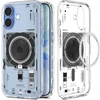 Spigen Ultra Hybrid MagSafe dėklas skirtas Apple iPhone 17 Neo One – skaidrus