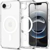 Spigen itin hibridinis „MagSafe“ dėklas, skirtas „iPhone 16e“ / „17e“ – skaidrus