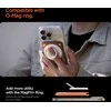 Dėklas Spigen Valentinus MAgFit+ MagSafe Universal Magnetic Card Holder Metallic oranžinės spalvos