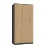 „Top E Shop“ „Topeshop“ SD-90 ANT/ART KPL miegamojo spinta/spinta 7 lentynos 2 durys