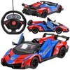 Jokomisiada sportinis automobilis su atidaromomis durelėmis + RC0583 nuotolinio valdymo pultas