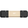 „Silicon Power DS72“ USB atmintinė, 250 GB A tipo USB / C tipo USB 3.2 Gen 2 (3.1 Gen 2) Auksinė