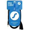 SOUND STATION QUALITY (SSQ) SSQ MIXLR1 SS-1816 Kabelio lizdas Stereo 3,5 mm - 2x XLR 1 m Juodas