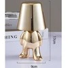 Oem Stalinis šviestuvas prie lovos GOLD MAN Art Deco stovimas (1 versija) MLTL
