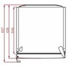 Šaldiklis Teka RSF 75640 SS Freestanding 273 L E Nerūdijantis plienas
