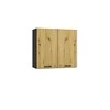 STOLKAR Cosmo Design ANIKA kitchen furniture set, artisan oak/graphite 2.0