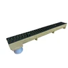 Stora_Drain Drenažo latakas su Ø 110 mm vamzdžiu Stora Drain Self, 1 m