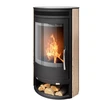 Stove ABX ARKTIS 8 juodas met sandst. 8 kW