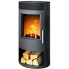 Stove ABX TARTU 5 juodas+soapstone finish. 5 kW