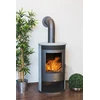 Stove ABX TARTU 5 juodas+soapstone finish. 5 kW