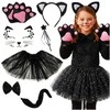 7-piece cat costume - juodas Kruzzel 26745