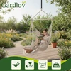 Sūpynės - pakabinamos kėdės 210 cm smėlio spalvos Gardlov
