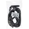 Dėklas OEM SWING (8 mm) telefono virvelė, reguliuojamo ilgio telefono pakabukas / laido ilgis 165 cm (maks. 82,5 cm kilpoje) / ant peties arba kaklo - juodas