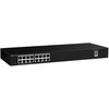 Šakotuvas „Ruijie Networks RG-ES200“ valdomas L2 gigabito eterneto (10/100/1000) darbalaukyje / sienoje montuojamas juodas