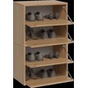 Top E Shop MODO X2 OAK ARTISAN SHOE CABINET