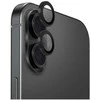UNIQ Optix Aluminum Camera Lens Protector skirta Apple iPhone 17 su aplikatoriumi, juodos spalvos