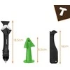 Bigstren Silicone spatulas and tips - 14 pcs. Bigstreen