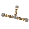 Tdm_Brass Išardomasis užveržiamas trišakis 1445, 16 mm