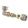 Tdm_Brass Dviguba išardomoji alkūnė 1470, 16 mm x 1/2″, vidin. sriegis