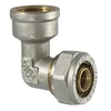 Tdm Brass Užveržiama alkūnė 1070, 32 mm x 1" x 3 mm, vidin. sriegis