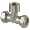 Tdm_Brass Užveržiamas trišakis 1055, 1/2″ x 16 mm, vidinis sriegis