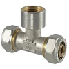 Tdm_Brass Užveržiamas trišakis 1055, 3/4" x 20 mm, vidinis sriegis